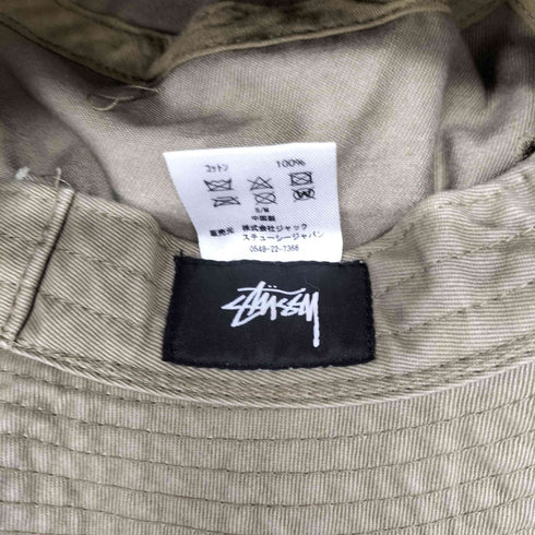 ステューシー Stussy ロゴ刺繍バケットハット メンズ