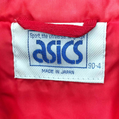 アシックス ASICS OLD 中綿 ブルゾン ワッペンカスタム メンズ 90-4