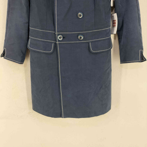 クレージュ courreges フラップポケット ダブルボタン スプリングコート レディース JPN:38