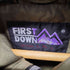 ファーストダウン FIRST DOWN ジップアップナイロンベスト 裏地メッシュ フードパッカブル メンズ LL