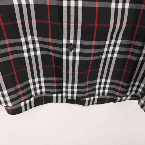 バーバリーブラックレーベル BURBERRY BLACK LABEL タータンチェックボタンダウンシャツ メンズ 2