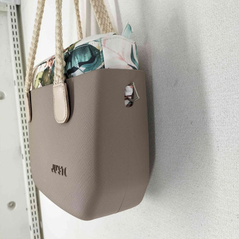 JU'STO リーフ柄 トートバッグ カスタム レディース