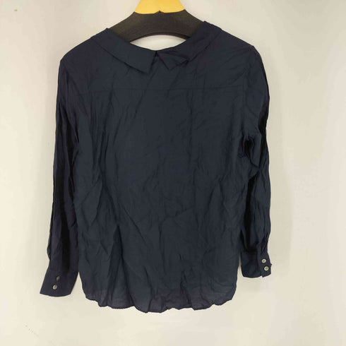 ユナイテッドアローズ UNITED ARROWS シルク混 ワイドネック シャツ レディース