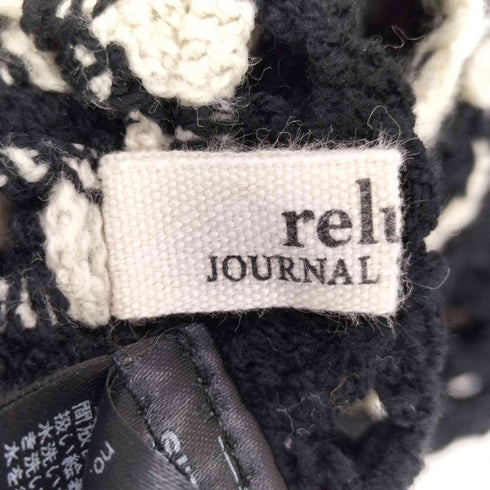 ジャーナルスタンダードレリューム JOURNAL STANDARD relume クロシェラインVネックカーディガン レディース