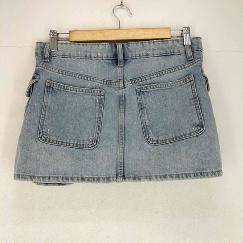 ザラ ZARA カーゴデニムスカート レディース JPN:M