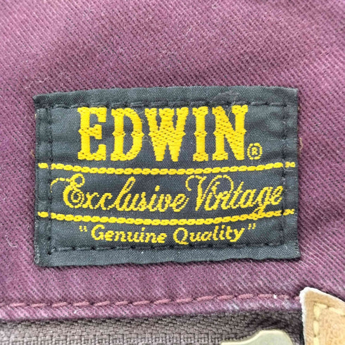 エドウィン EDWIN XV ZIP TROUSERS メンズ US:30-31