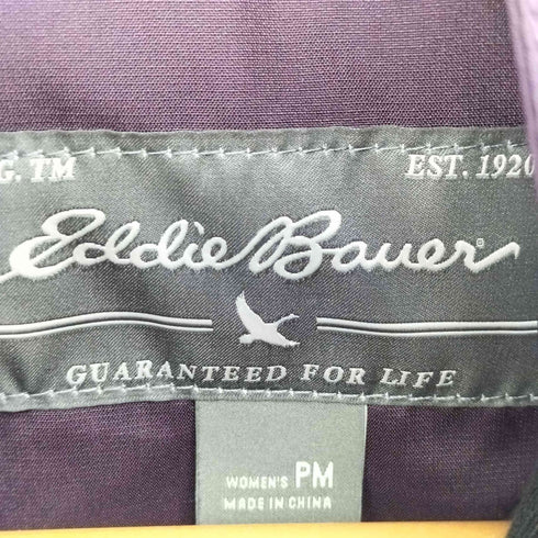 エディーバウアー Eddie Bauer GUARANTEED FOR LIFE ギャランティード フォー ライフ 比翼 フーデッド ショートコート レディース PM