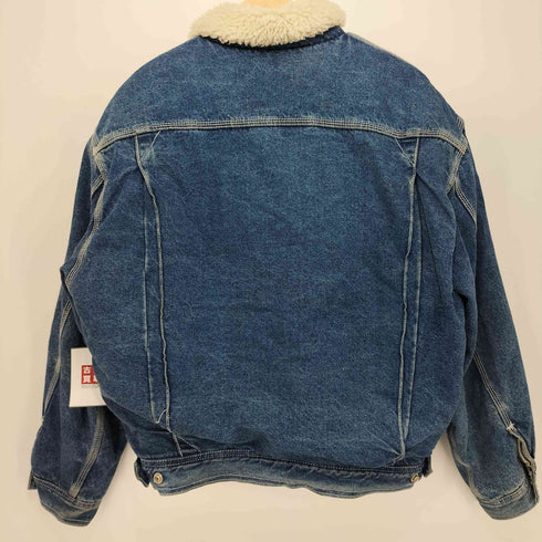 エドウィン EDWIN ボアデニムジャケット メンズ import:L