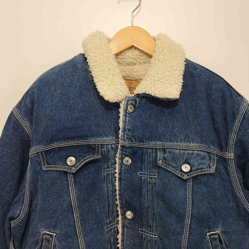 エドウィン EDWIN ボアデニムジャケット メンズ import:L