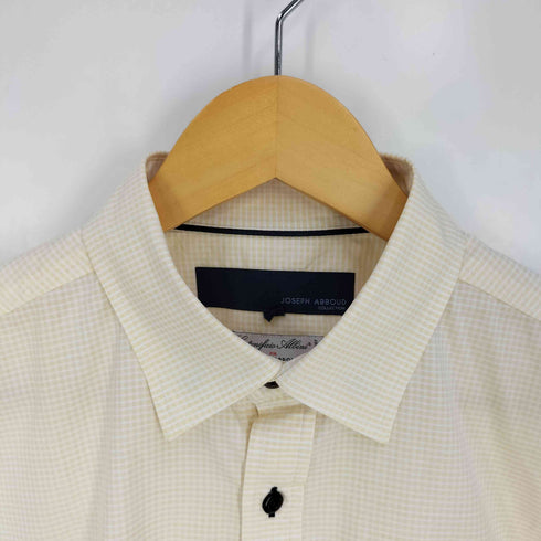 ジョセフアボード JOSEPH ABBOUD ギンガムチェック 比翼ボタンダウン シャツ メンズ import:L