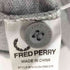 フレッドペリー FRED PERRY ロゴ 刺繍 コットン ニット カーディガン メンズ import:M