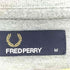フレッドペリー FRED PERRY ロゴ 刺繍 コットン ニット カーディガン メンズ import:M