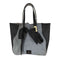 ランバンオンブルー LANVIN en Bleu 切替 デニムトートバッグ レディース