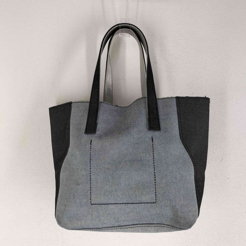 ランバンオンブルー LANVIN en Bleu 切替 デニムトートバッグ レディース