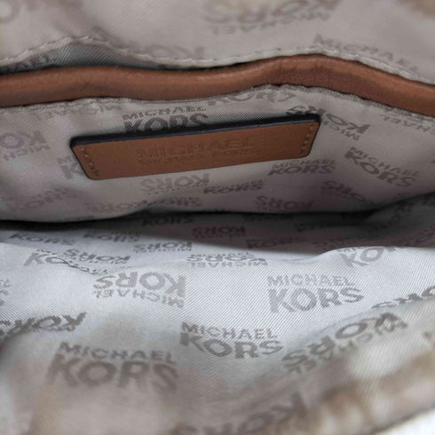 マイケルコース Michael Kors モノグラム MKロゴ総柄ショルダーポーチ ショルダーバッグ レディース