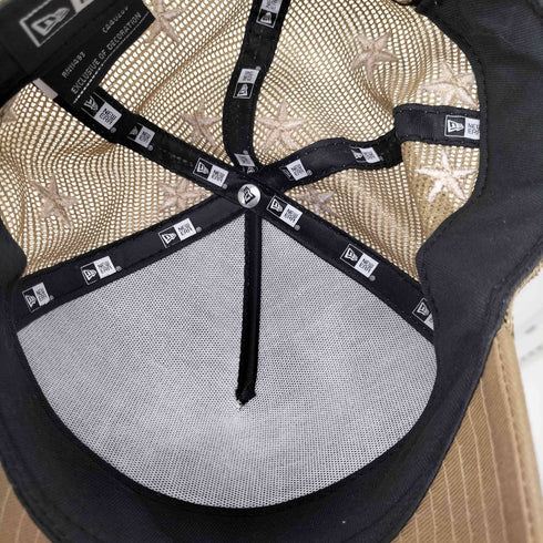 ニューエラ NEW ERA adjustable フロント刺繍 6パネルメッシュキャップ メンズ
