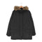 ギャップ Gap IDEALジッパー フェイクファー フーデッドダウンジャケット メンズ import:M