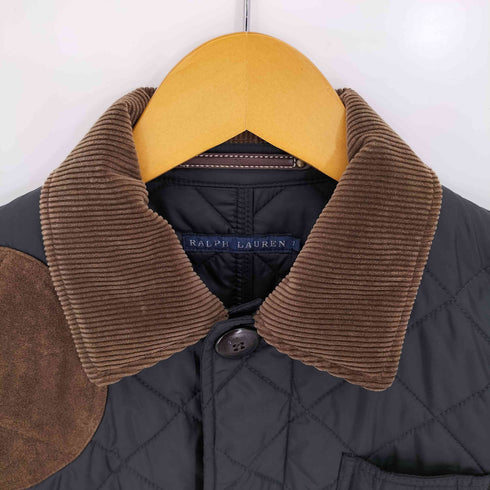 ラルフローレン RALPH LAUREN ハンティング キルティング ハーフコート レディース JPN:7号
