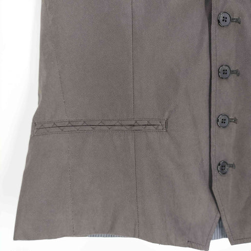 ジョセフアボード JOSEPH ABBOUD バック ストライプ ベスト メンズ import:L