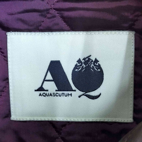アクアスキュータム AQUASCUTUM New Aqua5 ステンカラーコート キルティングライナー付き レディース 7F