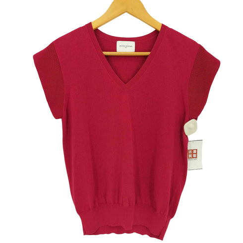 ユナイテッドアローズ UNITED ARROWS MINI Vネック ショートスリーブ ニット レディース FREE