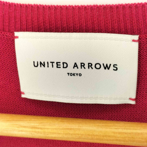 ユナイテッドアローズ UNITED ARROWS MINI Vネック ショートスリーブ ニット レディース FREE