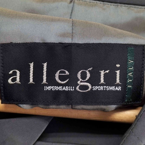 アレグリ allegri イタリア製 トレンチコート メンズ import:M