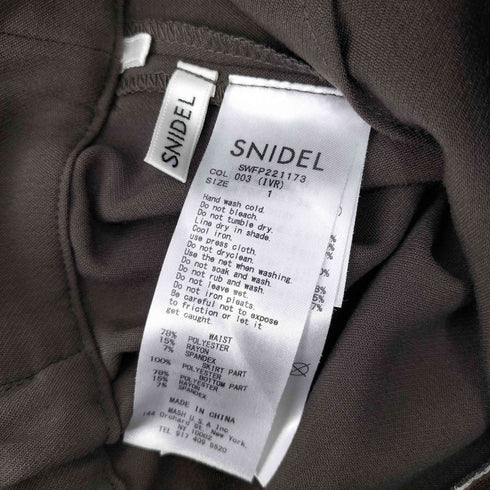 スナイデル snidel 22SS スカート ライク ショート パンツ レディース JPN:1
