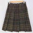 バーバリー BURBERRY ウール チェック プリーツ レディース JPN:36