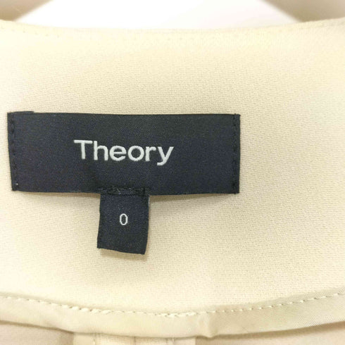 セオリー theory トリアセノーカラージャケット レディース JPN:0