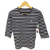 ラルフローレン RALPH LAUREN ボーダー 七分丈カットソー レディース import:M