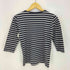 ラルフローレン RALPH LAUREN ボーダー 七分丈カットソー レディース import:M