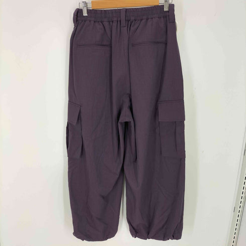 メゾンスペシャル MAISON SPECIAL High Count Wool Prime-Wide Cargo Pants メンズ 0