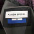 メゾンスペシャル MAISON SPECIAL High Count Wool Prime-Wide Cargo Pants メンズ 0