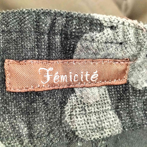 femicite 迷彩 カモ柄 コーデュロイ ミニスカート レディース 40