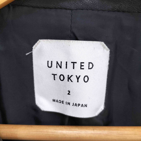 ユナイテッドトウキョウ UNITED TOKYO ヌバックダブルライダース メンズ JPN:2