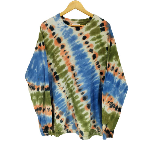 キャルオーライン CAL O LINE タイダイ柄 L/S TEE メンズ JPN:XL