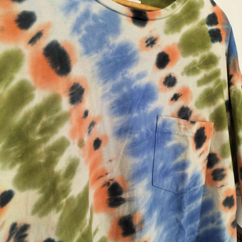 キャルオーライン CAL O LINE タイダイ柄 L/S TEE メンズ JPN:XL