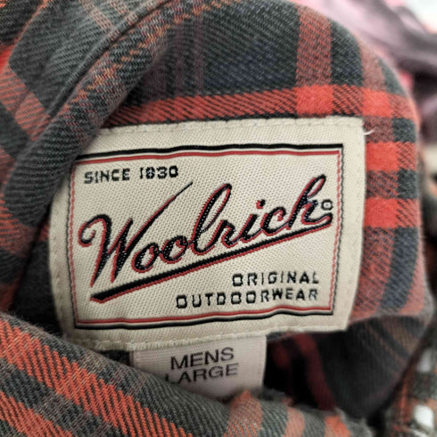 ウールリッチ WOOLRICH ボタンダウン チェックシャツ メンズ JPN:L