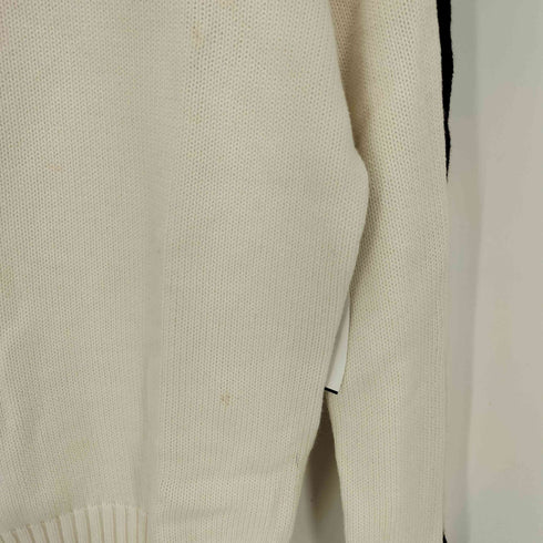 ラルフローレンゴルフ RALPH LAUREN GOLF ケーブ編みライン コットンニット レディース import:M