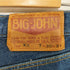 ビッグジョン BIG JOHN TALON ZIP XX ストレートデニムパンツ メンズ W30 L31