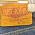 ビッグジョン BIG JOHN TALON ZIP ストレートデニムパンツ メンズ W33 L32
