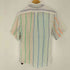ラルフローレン RALPH LAUREN リネン100 ストライプ半袖シャツ メンズ import:XL