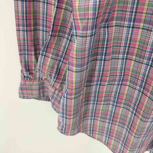 ラルフローレン RALPH LAUREN CLASSIC FIT チェック BDシャツ メンズ import:S