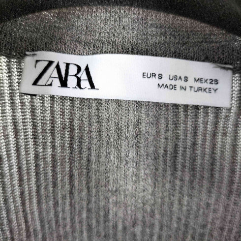 ザラ ZARA レーヨンカーディガン レディース import:S