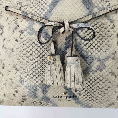 ケイトスペード Kate spade Snake Embossed Sam Satchel Crossbody パイソン柄エンボスサッチェル クロスボディバッグ レディース