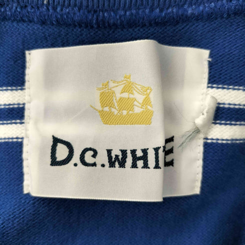 D.C.WHITE 10G Plain-Stitch Border T-Shirts メンズ JPN:S