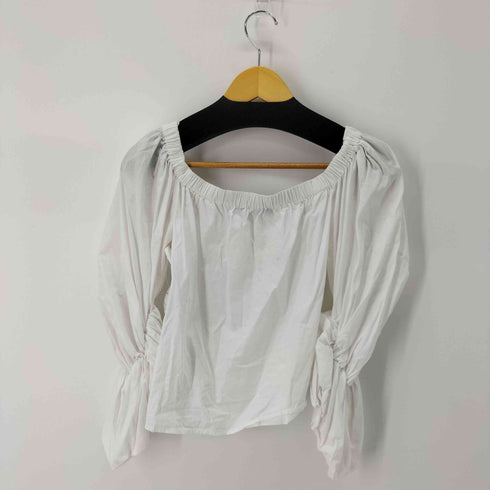 ザラ ZARA 袖デザイン L/S ブラウス レディース import:M