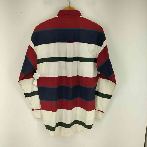 チャップスラルフローレン CHAPS RALPH LAUREN 90s ボーダー L/S BD シャツ メンズ JPN:M