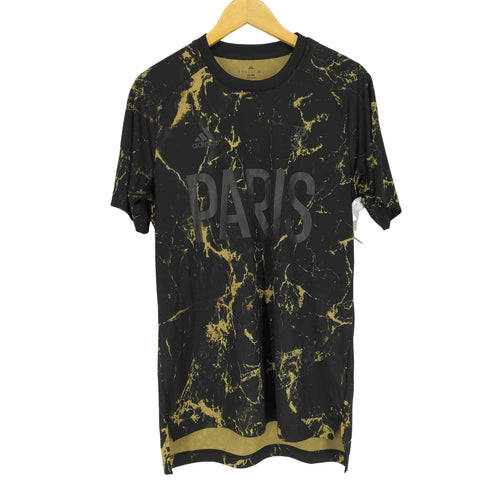 アディダス adidas 総柄 PARISロゴS/S TEE メンズ JPN:XL